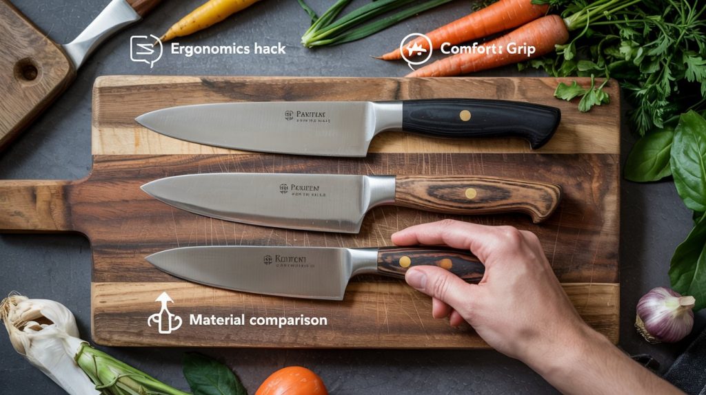 Chef Knife Handle Materials