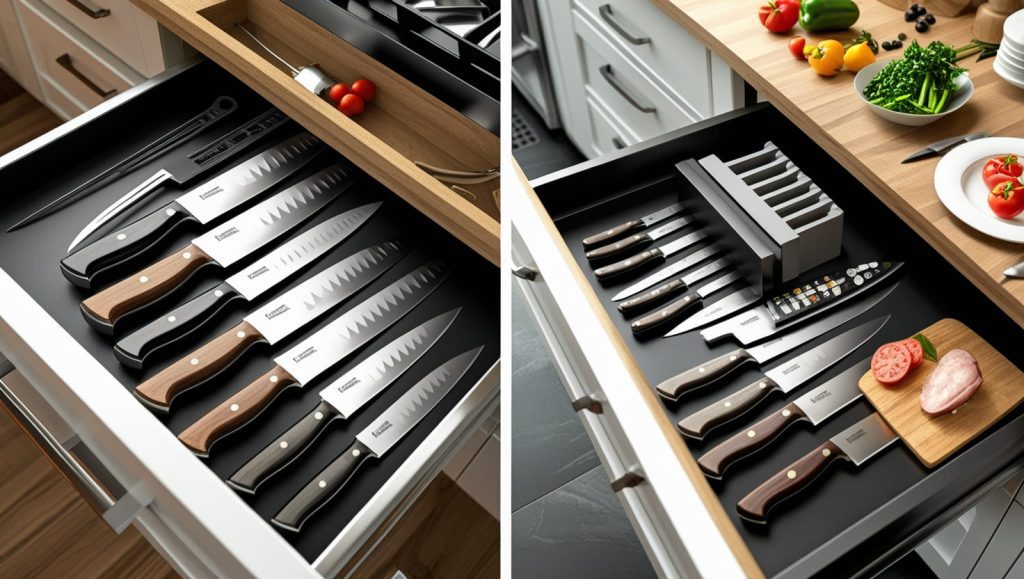 Store Chef Knives Safely