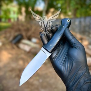 Fixed Blade EDC Outdoor Knife 12c27 Steel with G10 Micarta Handle - M1 series